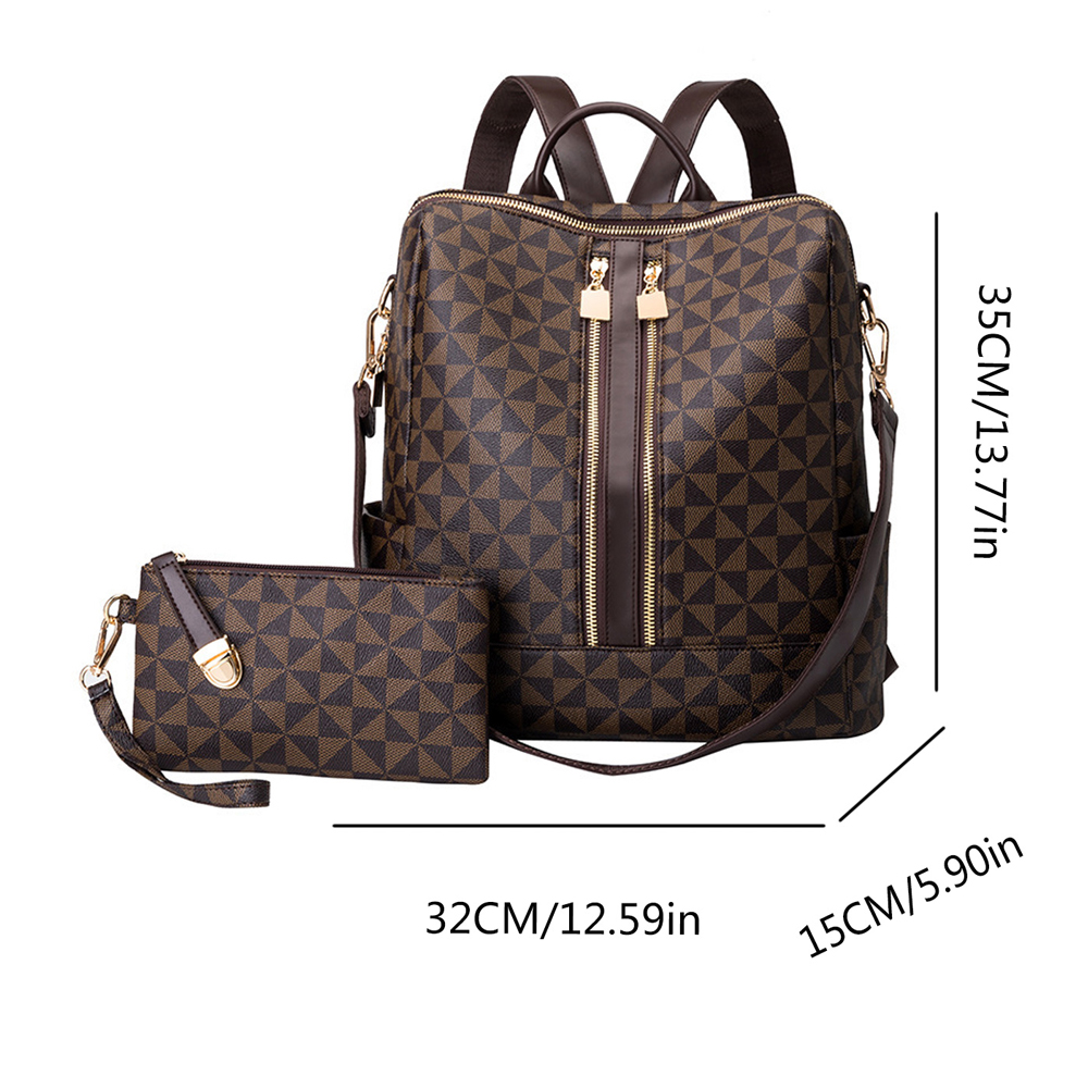 2pcs Backpack And Handbag Set, - Women Bags White のレビューと価格